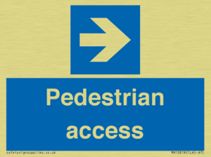 Pedestrian access